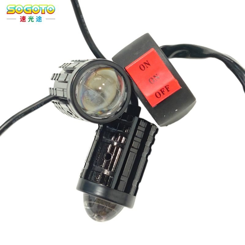 10W mini motorcycle auxiliary led driving light