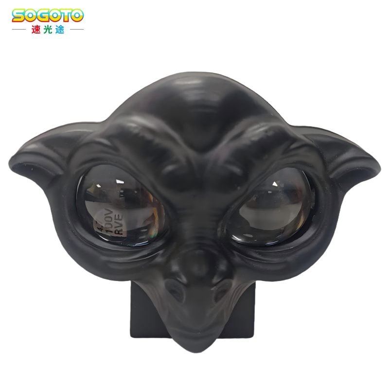 Alien led motorcycle front spotlight