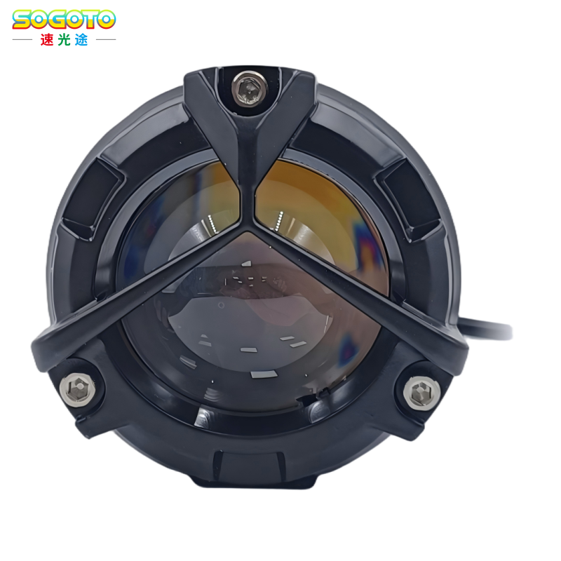 Benz led motorcycle front spotlight