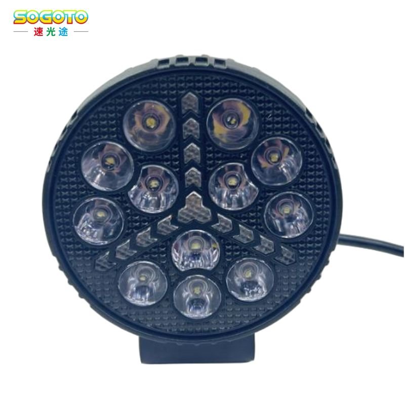 Flowing Round 12 beads LED Motorcycle Working Light