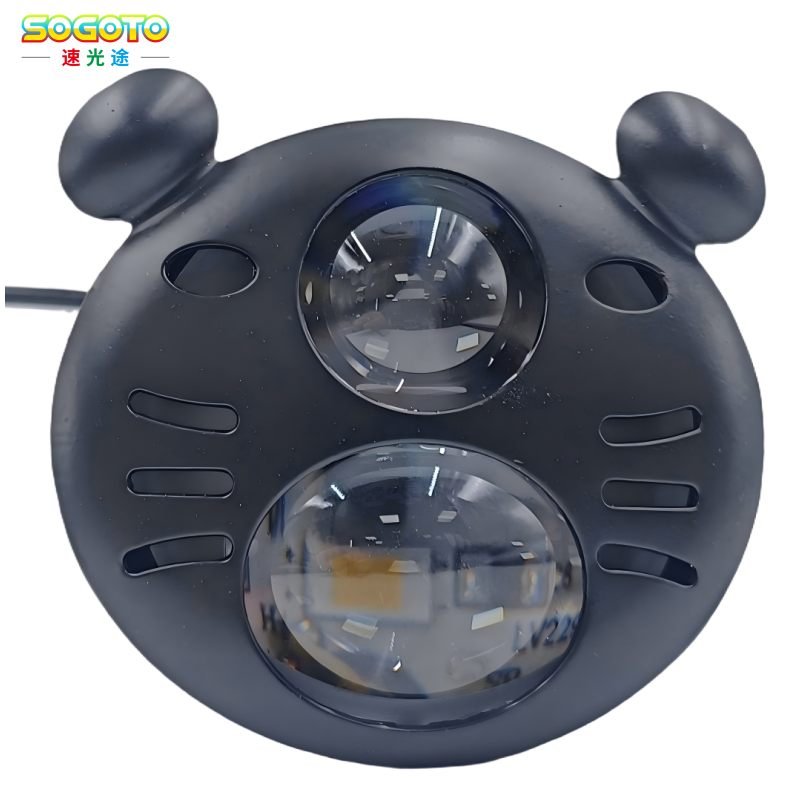 Mickey Mouse led motorcycle front spotlight