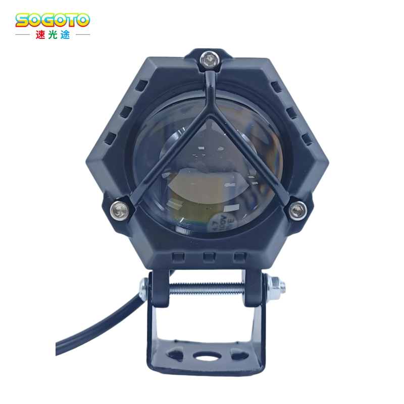 Mini Benz led motorcycle front spotlight