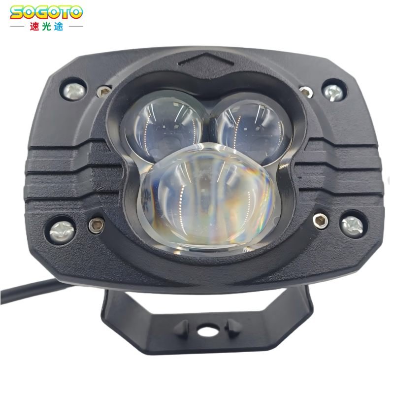 Recessed Monkey Light led motorcycle front spotlight