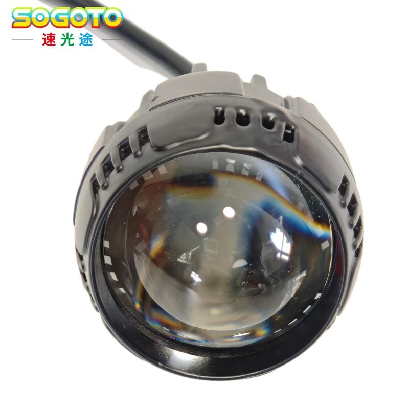 cannon led motorcycle front spotlight